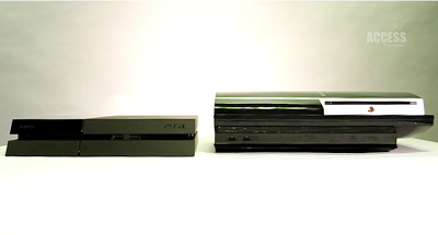 PS4 är verkligen liten