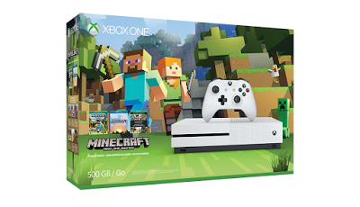 Xbox One S bundlas med Minecraft