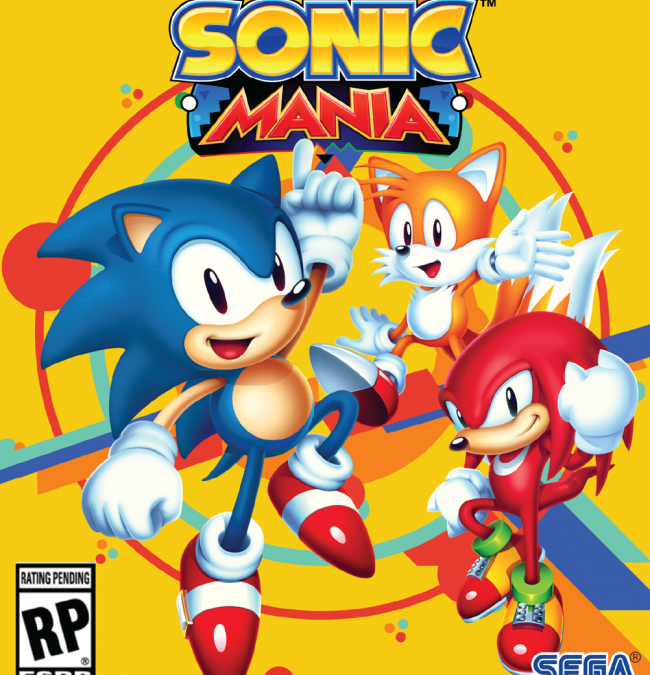 Omslaget till Sonic Mania är…