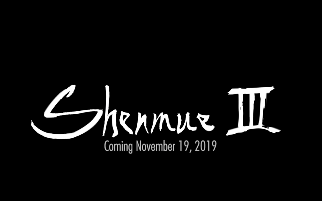 Shenmue III bara två månader bort
