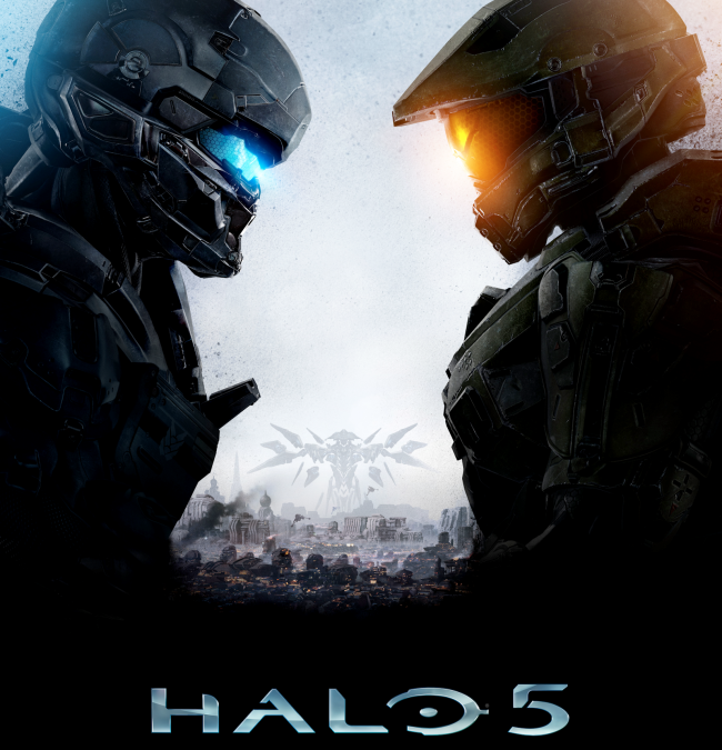 Det här är omslaget till Halo 5