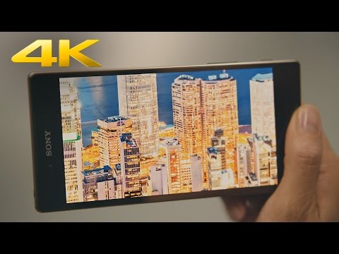 Sony marknadsför första 4K-mobilen