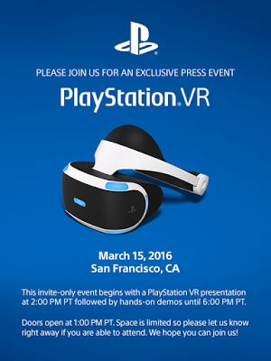 Sony visar upp PlayStation VR