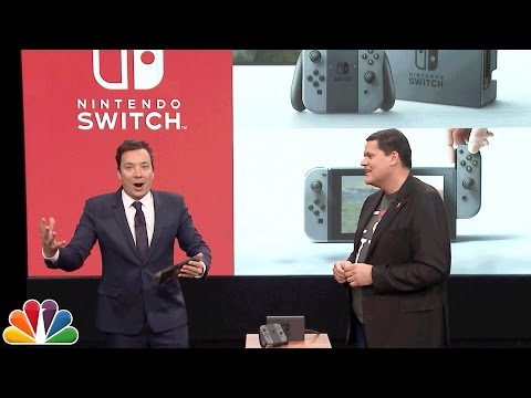 Nintendo visar Switch hos Jimmy Fallon